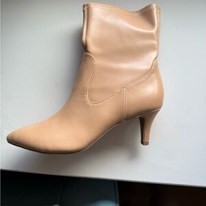DV by Dolce Vita Tan Heeled Boots with Stiletto Heel